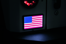 Kuryakyn Freedom Flag LED 4x6 Inch Black - Show Patriotism on Your Motorcycle, UTV, or ATV