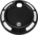 Performance Machine Apex Contrast Cut Fuel Door - Part Number 0200-2005APX-BM