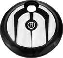 PERFORMANCE MACHINE (PM) Scallop Contrast Cut™ Fuel Door – Part Number 0200-2005SCA-BM