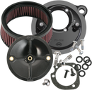 S&S CYCLE Super Stock™ Stealth Air Cleaner Kit - Black 170-0093