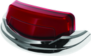 Kuryakyn Tracer Rear Fender Tip Light with Chrome Finish and Red Lens for Harley Davidson Touring Models