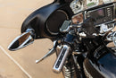 Kuryakyn Heavy Industry Grips Throttle-By-Wire Chrome – Rugged PowerSports Handlebar Grips with Vibration Dampening