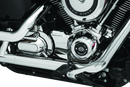 Kuryakyn Precision Tranny Shroud for Harley-Davidson Models – Chrome Finish, Part 6456