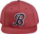 BILTWELL Script B Hat - Maroon 8002-4040-00