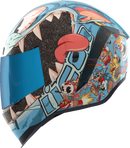 ICON Airform™ 9 Lives MIPS Helmet - Blue, Medium - Injection Molded Polycarbonate Shell and Advanced Ventilation