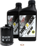 KLOTZ OIL Polaris KU-108 Oil Change Kit, 5W-50 Synthetic Engine Oil and Oil Filter