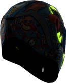 ICON Airform™ 9 Lives MIPS Helmet - Blue Large with Clear, RST Blue, and Dark Smoke Shields
