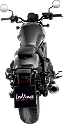 LEOVINCE Classic Slip-On Muffler - Black 15009FBU