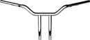 LA CHOPPERS One-Piece Kage Fighter Handlebar - 12" x 1-1/4" - Chrome LA-7346-12