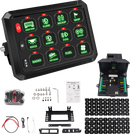 MOOSE OFFROAD Gang Switch Panel - 12 Position 90-200-PU
