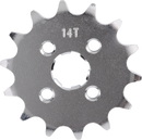 MOOSE OFFROAD Front Sprocket - 14 Tooth - Honda 26-1103-14CRMO