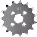 MOOSE OFFROAD Front Sprocket - 15 Tooth - Honda 26-1103-15CRMO