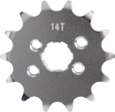 MOOSE OFFROAD Front Sprocket - 14 Tooth - Honda 26-1106-14CRMO