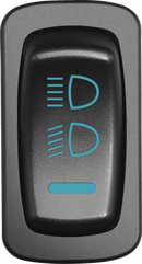MOOSE OFFROAD Headlight Switch - Blue - Polaris HDL-CAR-B