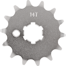 MOOSE OFFROAD Front Sprocket - 14 Tooth - Suzuki/Yamaha/Kawasaki 26-4124-14CRMO