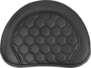 SADDLEMEN RoadSofa™ Sissy Bar Pad - Honeycomb - Black Stitching 051349