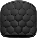 SADDLEMEN RoadSofa™ Sissy Bar Pad - Honeycomb - Black Stitching 040849
