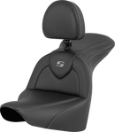 SADDLEMEN RoadSofa™ Seat - Carbon Fiber - with Driver Backrest - FLFB/FXBR '18-'24 818-27-185BR