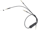 PARTS UNLIMITED Black Vinyl Throttle Cable - Polaris 05-139-86