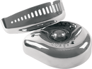 S&S CYCLE Slasher Air Cleaner Cover - Chrome 17-0004