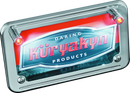 Kuryakyn LED License Plate Light with Red Accent - Universal Chrome Part 9398