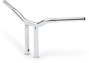 LA CHOPPERS Kage Fighter Welded Straight-Riser Handlebar - One Piece - 12" - Chrome LA-7337-12