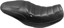 MUSTANG Seat - Tripper Fastback™ - Front Tuck-n-Roll/Rear Gripper - Black - Ducati Scrambler 76320