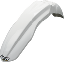 UFO Front Fender - White - Kawasaki - KXF '09-'12 KA03796-047