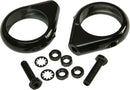 Turnsignal Clamps 49mm Pr Black