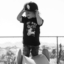 DBK 12 O'clock Toddler Tee in Black - Size 6T