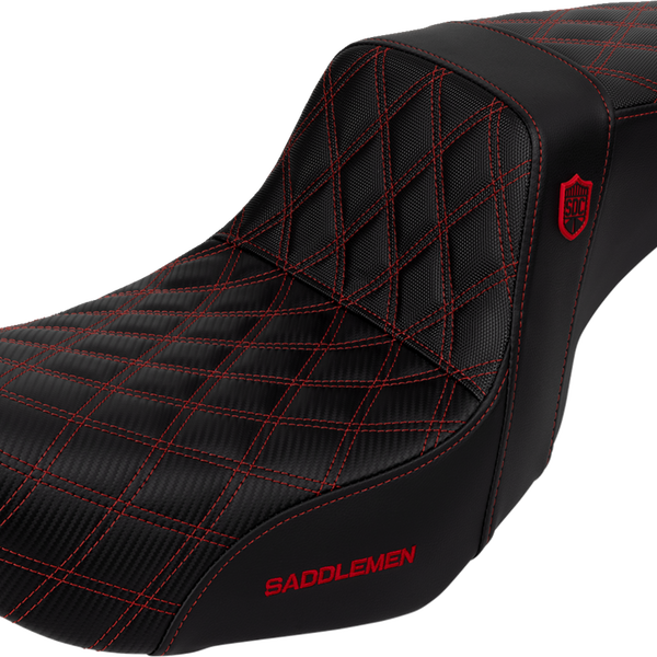 SADDLEMEN Pro Series SDC Performance Seat - Carbon Fiber/Lumbar