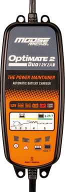 MOOSE OFFROAD Battery Charger/Maintainer - Optimate 2 Duo TM-555