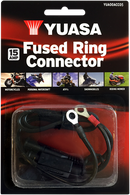 YUASA Ring Connector - Battery Charger/Fused - 15-Amp YUA00ACC05