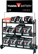 YUASA Battery Rack Display YUASARACK