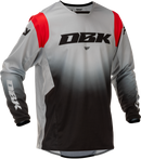 Kinetic Dbk Jersey Grey/Black/Red Lg