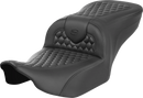SADDLEMEN Roadsofa™ Seat - without Backrest - Honeycomb - FLTR/FLHX '23-'24 823-07-18900