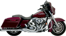 BASSANI XHAUST B4 2:1 Exhaust - Chrome - Megaphone FLH-747