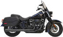 BASSANI XHAUST 2-into-1 Road Rage Exhaust System - Black 1S91RB