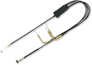 PARTS UNLIMITED Black Vinyl Throttle Cable - Arctic Cat 05-140-20