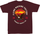FMF Exhaust Supply T-Shirt - Maroon - XL by FMF Part FA24118902MRNXL