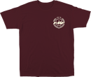 FMF Fuel T-Shirt Maroon Large FA24118912MRNLG - Comfortable Cotton Tee for Men and Women