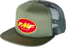 FMF Cheers Hat - Olive with Foam Front and Woven Label, Part Number FA24196900OLV