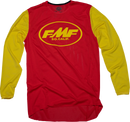FMF Legends Jersey Red Large FA23119902REDLG – Micro Mesh, Moisture-Wicking Fabric for Performance