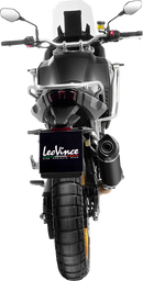 LEOVINCE LV One Slip-On Muffler - Black Stainless Steel 14451EBU
