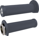 ODI Ruffian 2.1 Lock-On Grips - ATV/PWC - Graphite/Silver J33RFH-S