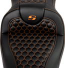 SADDLEMEN RoadSofa™ Seat - Honeycomb - Orange Stitch - without Backrest - FLH/FLT '08-'23 808-07B-18903