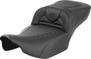 SADDLEMEN Roadsofa™ Extended Reach Seat - without Backrest - Tuck-n-Roll - FLTR/FLHX '23-'24 823-07-20300