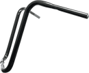 LA CHOPPERS 1-1/4" Handlebar - Ape Hanger - 16" - TBW - Black LA-7310-16B