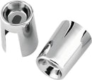 Bikers Choice Chrome Shock Covers for Harley-Davidson XL, L70-L84, FL 71-86, FX - Part