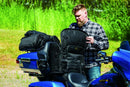 Kuryakyn Momentum Wanderer Seat Bag - 60 Liter Touring Passenger Seat Storage with Organizer and Padded Support